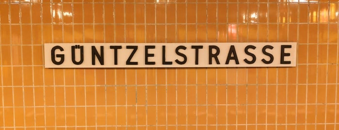 U Güntzelstraße is one of Besuchte Berliner Bahnhöfe.