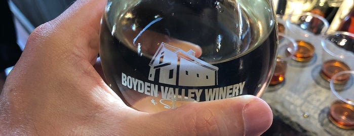 Boyden Valley Winery is one of Vermont.