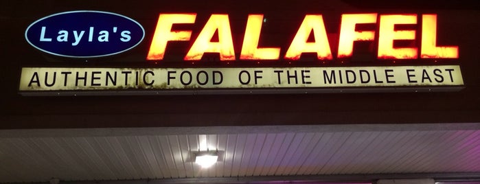 Layla's Falafel is one of Matt : понравившиеся места.