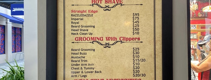 Razzle Dazzle Barbershop is one of Stuart spots.