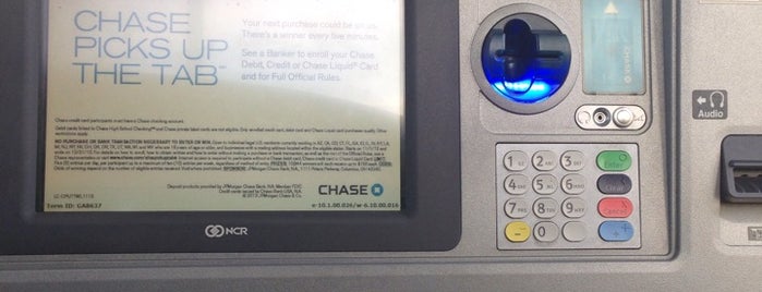 Chase Bank is one of The Regulars.