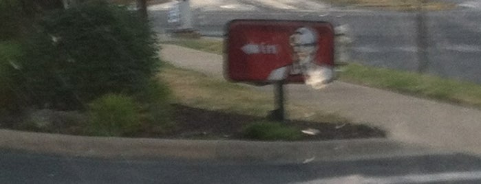 KFC is one of Orte, die steve gefallen.
