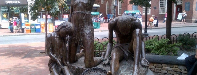 Irish Famine Memorial is one of Boston.