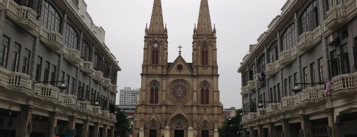 Cathedral of Sacred Heart of Jesus is one of Guangzhou.