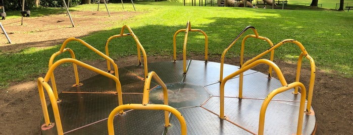 Stockbridge Playground is one of CJ 's Favorite Playgrounds.