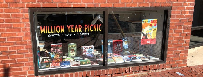 Million Year Picnic is one of Comic Book Shops.