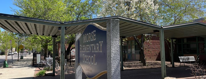 Morse Elementary School is one of Camberville Parks.