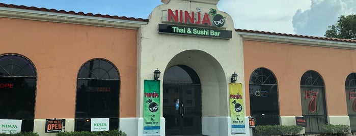 Ninja Thai And Sushi is one of Orte, die Brynn gefallen.