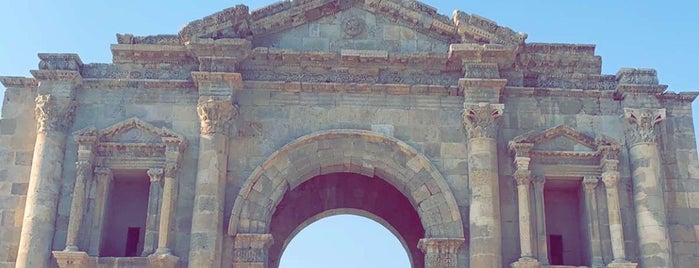 Hadrian's Arch is one of Jordan.