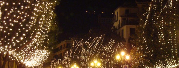 Via Roma is one of Salerno: luci d'artista..