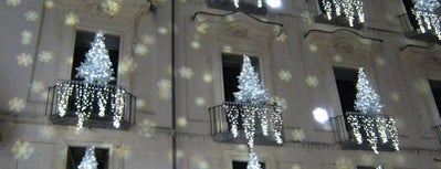 Largo Campo is one of Salerno: luci d'artista..