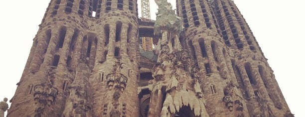 The Basilica of the Sagrada Familia is one of Barthelona.