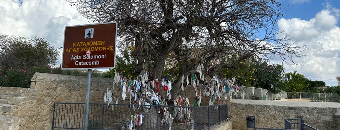 Ag. Solomonis Catacomb is one of Cyprus.