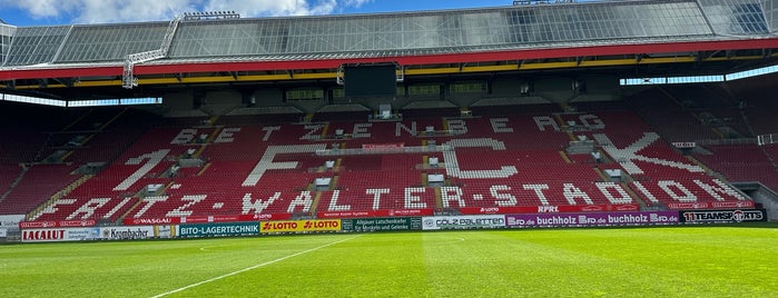 Fritz-Walter-Stadion is one of Stadien & Hallen.