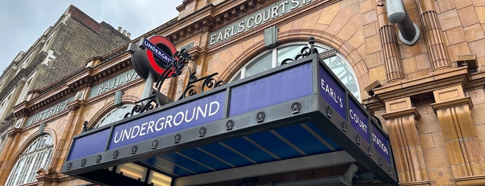 Earl's Court London Underground Station is one of Stations - LUL used.