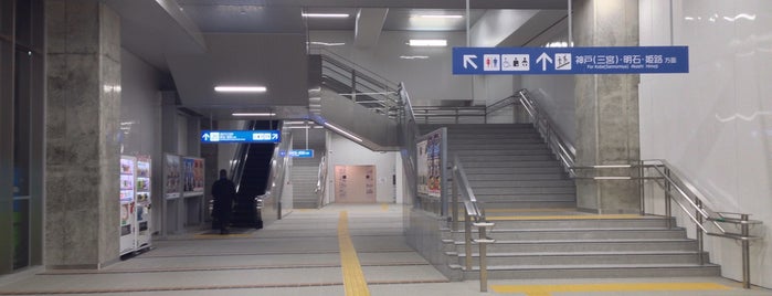 Naruo･Mukogawajoshidai-mae Station (HS13) is one of 阪神.