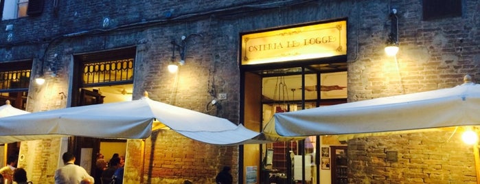 Osteria Le Logge is one of tuscany.