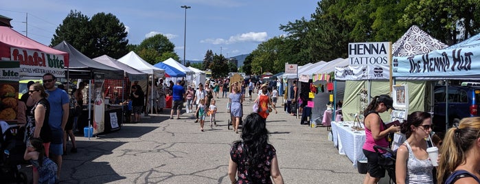 Kelowna Farmers' and Crafters' Market is one of Vernon.
