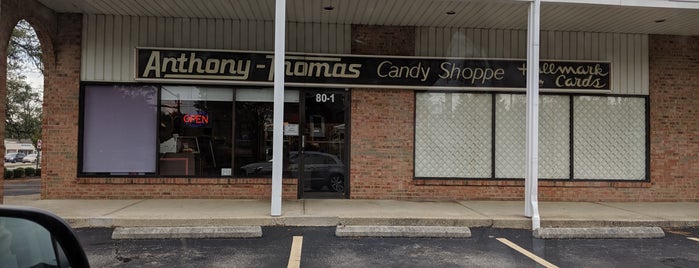 Anthony-Thomas Candy Shoppe is one of Locais curtidos por Tammy.