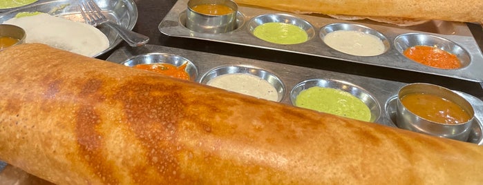 Saravanaa Bhavan is one of I gotta eat here..