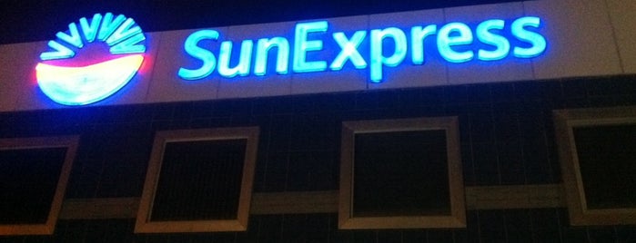 Sunexpress İzmir Gaziemir Ofisi is one of Yusuf : понравившиеся места.