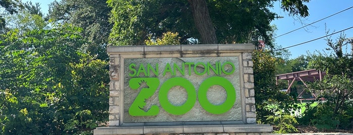 San Antonio Zoo is one of Zoos and Aquariums -TX, OK,AR, & LA.