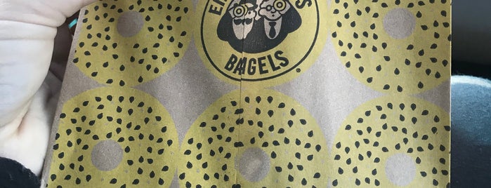 Einstein Bros Bagels is one of new to try.