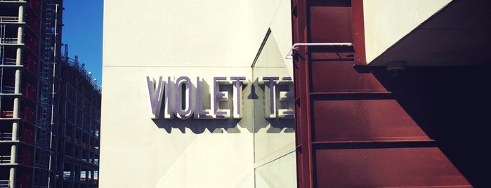 Violet Crown Cinema is one of สถานที่ที่ Sara ถูกใจ.