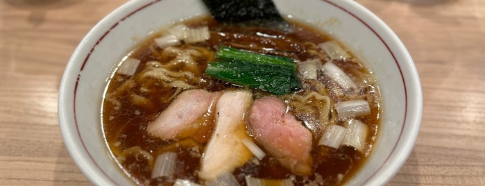 麺処 にし尾 is one of Ramen／Tsukemen.