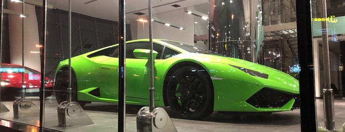 Lamborghini is one of Dubai.