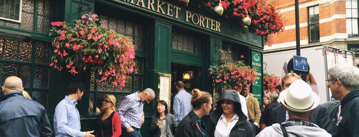 The Market Porter is one of London Pubs.