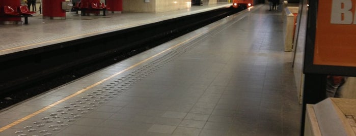 Zuidstation (MIVB | De Lijn | TEC) is one of Belgium / Brussels / Subway / Line 2.