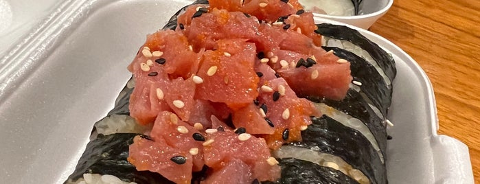 Sushi-Tlán is one of Pa' comer.