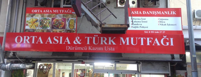 ORTA ASİA &TÜRK MUTFAĞI is one of www.durumcukazimusta.com 02163749272   05536462727.