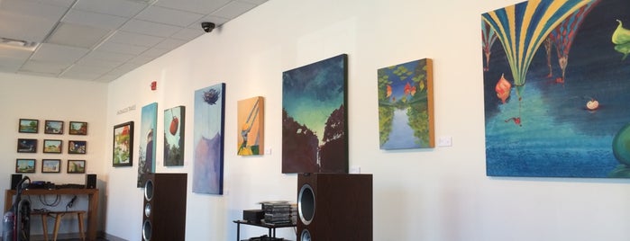 Ember Art Gallery is one of Arts spaces NC.