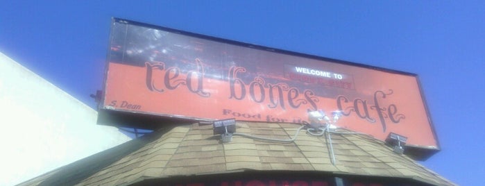 Red Bones Cafe is one of Lieux qui ont plu à Jim.