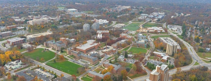 Towson University is one of college campuses visited.