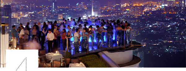Lebua at State Tower is one of Extraordinary rooftop bars (global).