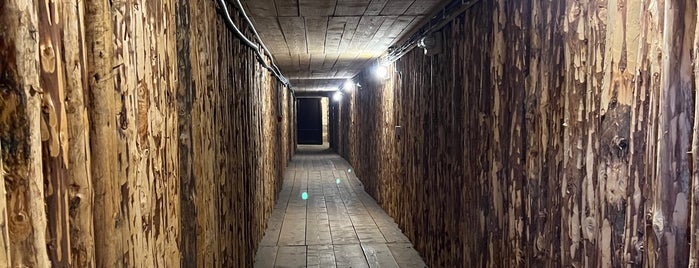Muzej Tunel - Tunnel Museum is one of สถานที่ที่บันทึกไว้ของ Sevgi.