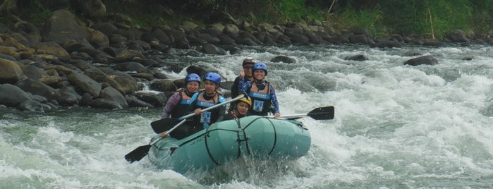Whitewater Rafting is one of Top 10 restaurants when money is no object.