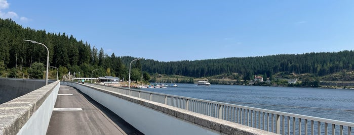 Staumauer Schluchsee is one of Dieter : понравившиеся места.