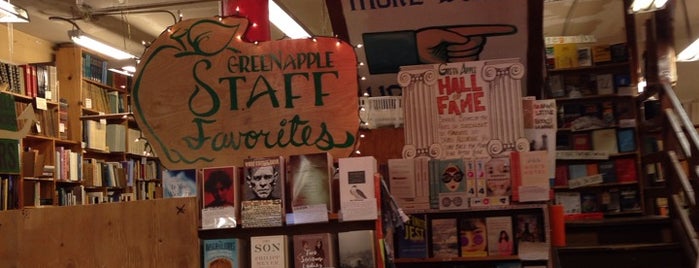 Green Apple Books is one of Katherine's SF & East Bay recommendations.