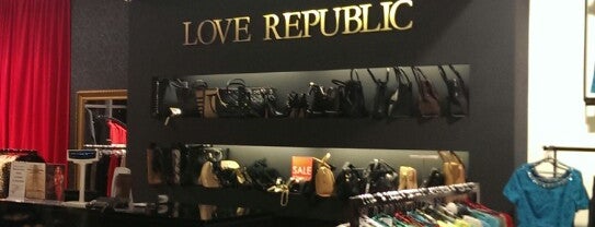 Love Republic is one of สถานที่ที่บันทึกไว้ของ Thai.