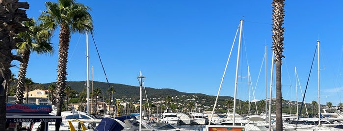 Port de Cavalaire is one of Hotspots Wifi Orange - Vacances.