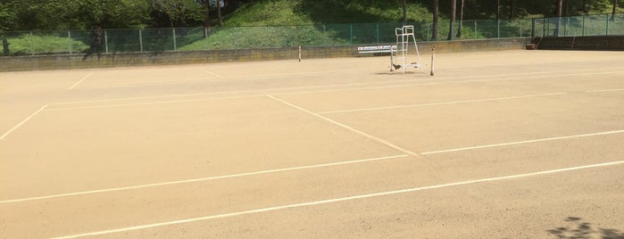 会津庭球場 is one of Tennis Court relates on me.