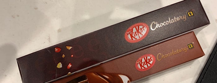 KitKat Chocolatory is one of Hello Tokyo.