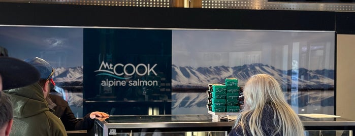 Mt. Cook Alpine Salmon is one of NZ.