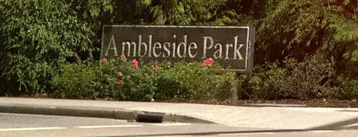 Ambleside Park is one of Vancouver.