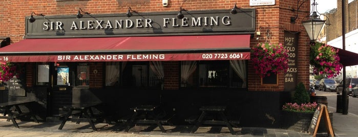 Sir Alexander Fleming is one of Lugares favoritos de Paul.