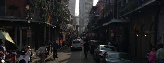 Bourbon Street is one of New Orleans.